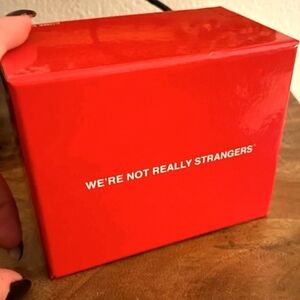 We’re not really strangers card game